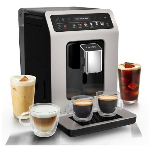 Machine expresso automatique Krups Evidence Hot & Cold EA898DF1 Métal