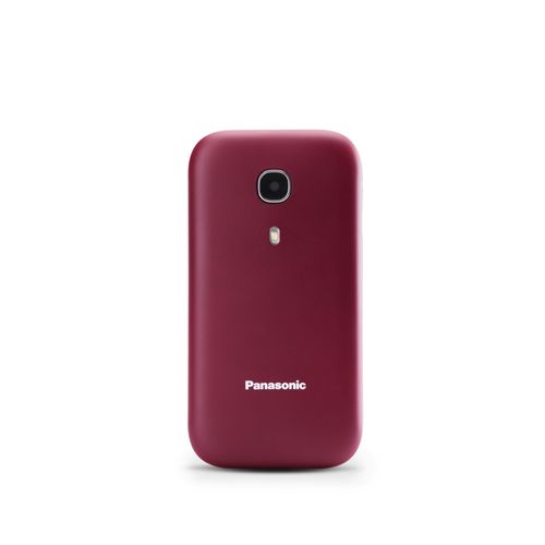Panasonic KX-TU400EXR TÃ©lÃ©phone portable pour seniors / Rouge grenat