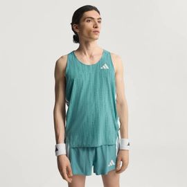 Débardeur De Running Adizero Adidas - Powder Teal / Preloved Teal - 2xl
