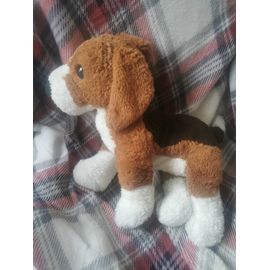 doudou peluche chien beagle blanc marron beige gosip Valp ikea