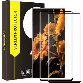 Kal-Lot De 2 Films De Protection D'écran En Verre Trempé Pour Samsung Galaxy Note 10 Plus - Protection Complète 3d - Dureté 9h - Résistant Aux Rayures, À L'huile - Sans Bulles