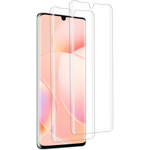 Kal-Lot De 2 Films De Protection D'écran En Verre Trempé Pour Huawei P30 - Dureté 9h - Courbé 3d - Transparent Hd - Résistant Aux Rayures - Sans Bulles