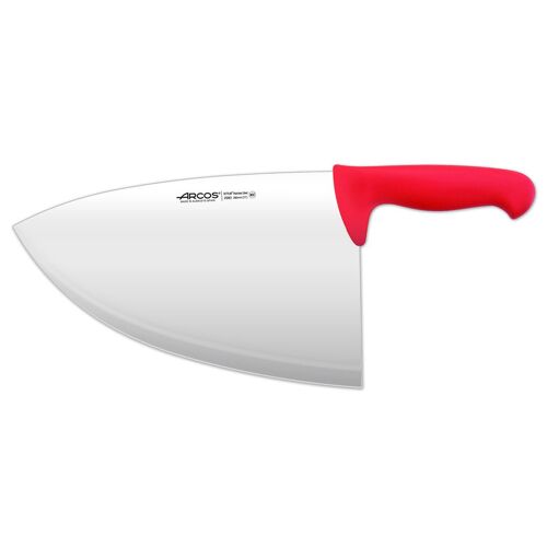 Loincloth Arcos Colour - Prof 298322 En Acier Inoxydable Nitrum Et Mango Polypropylène Rouge Ergonomique Avec Une Lame De 28 Cm Et Un Boîtier De 3 Mm D'épaisseur.
