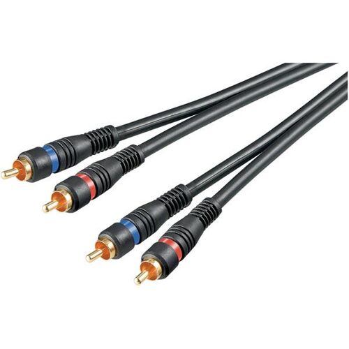 Câble Rca 2 Males A 2 Rca Males 2m Hq 60795