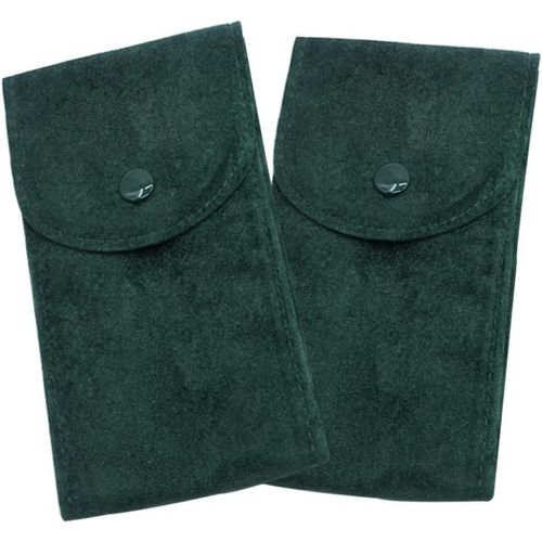 Kal-Pochette Montre 2 Pièces Flanelle Tissu Montre Sac Voyage Pratique Flanelle Tissu Montre Sac Montre Pochettes De Rangement Pour Montre De Voyage Pochette En Flanelle Organisateur Pour Voyage