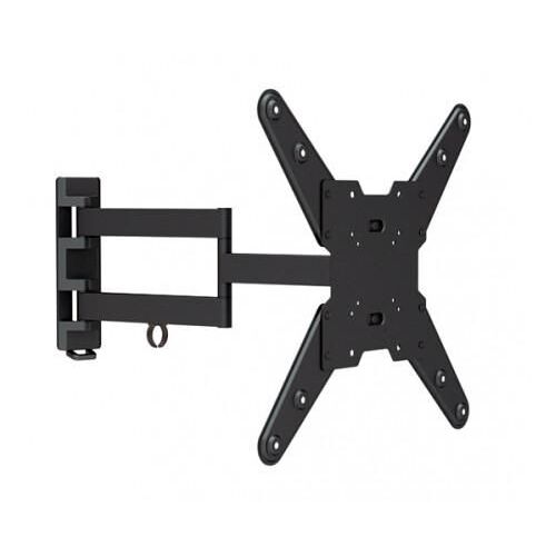 Support TV 23' à 55' Fonestar Extensible jusqu'à 51 cm du mur, VESA 400 x 400, noir, jusqu'à 35 kg.