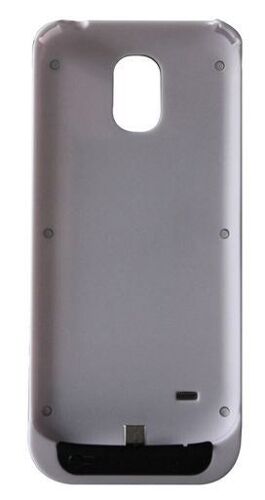 OUTLET Boîtier de batterie Samsung Samsung Galaxy S4 mini 2600 mAh, couleur blanc, détails en noir