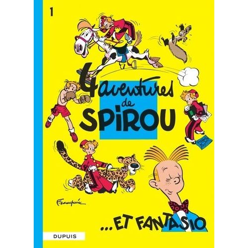 Spirou Et Fantasio - Tome 1 - Quatre Aventures De Spirou