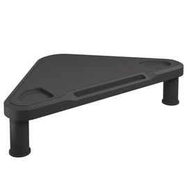 Vidaxl Support De Moniteur D'angle Noir 49x28x10,5 Cm