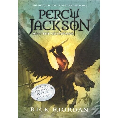Percy Jackson And The Olympians - The Complete Series - 5 Book Paperback Boxed Set : The Lightning Thief - The Sea Of Monsters - The Titan's Curse - The Battle Of The Labyrinth - The Last...