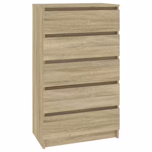 vidaXL Commode Chêne sonoma 60x36x103 cm Bois d'ingénierie