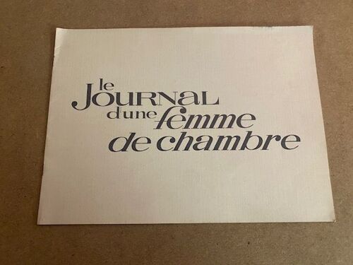 Dossier De Presse "Le Journal D'Une Femme De Chambre", Année 1964