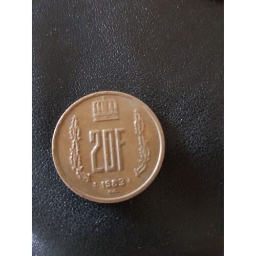 20 Francs Jean Grand Duc De Luxembourg