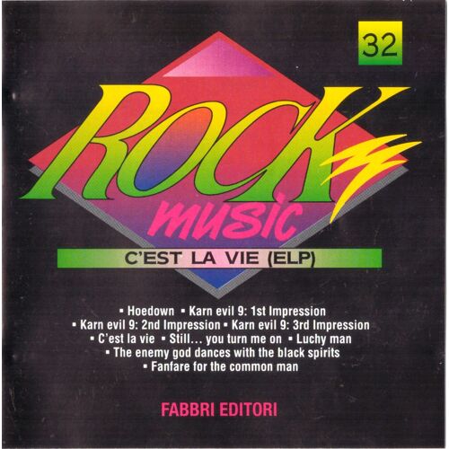 Emerson, Lake And Palmer, C'Est La Vie, Mrl 032, 1994, Fabbri Editori