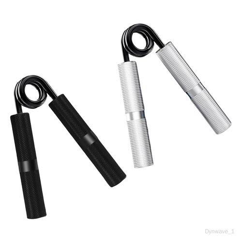 Dynwave 2x Hand Gripper Trainer Strengthener Argent 300lbs Noir 150lbs