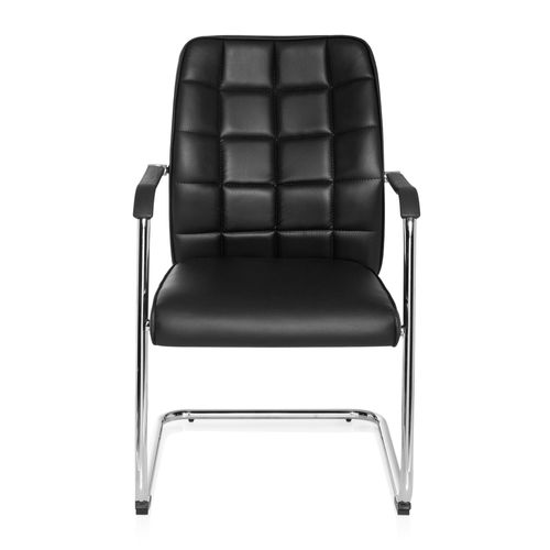 Siège De Conférence / Siège Invité Flexo V Pu Noir Hjh Office