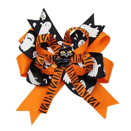 Pinces À Cheveux À Noeud Papillon Pour Femmes, Citrouille D'halloween Pour Fête De Chat, Costume De Cosplay Gif E0bc