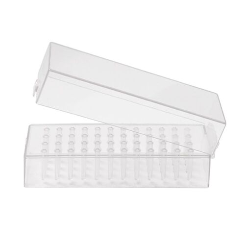 Boîte De Forets À Ongles 30/48 Trous, Boîte De Présentation Claire Des Outils De Manucure, Facile À Utiliser 