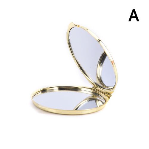 Miroir De Maquillage Compact, Miroir De Poche Rond Grossissant Pour Sac De Voyage, Miroir De Bureau À Domicile 1 Pièce 