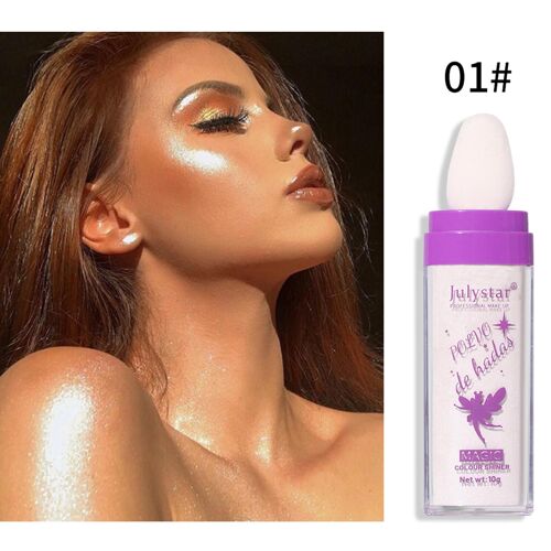 Poudre Surligneur Scintillante À Haute Brillance, Maquillage Professionnel À Paillettes Pour Le Visage Et Les Lèvres, O9i1 