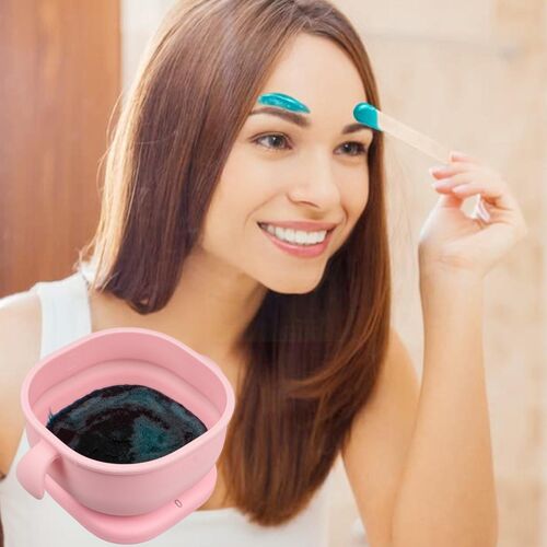 Chauffe-Cire En Silicone, Bol De 400ml, Appareil Pour Épilation Des Poils, Base Fondue, Chauffe-Cire, U6f0 