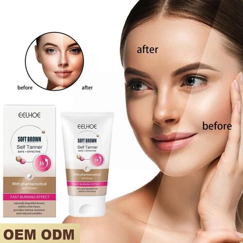 Crème Autobronzante Rapide Pour Le Corps Et Le Visage, 30ml, Lotion, Faux Bronzant, Nourrissant, Crème De Bronzage Pour Le Bronzage, D9j0 