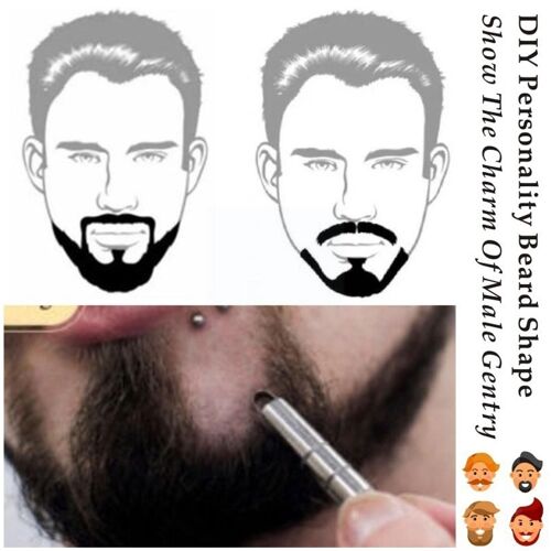Tondeuse À Cheveux Professionnelle Gravée, 1kit, Bricolage, Outil De Coiffure, Accessoire De Salon De Beauté, Rasage Des Yeux, W5t3
