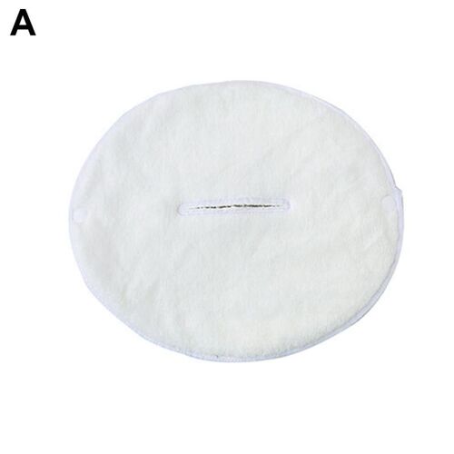 Serviette Blanche Hydratante Et Compresse De Beauté Chaude Et Froide, Serviette De Visage En Molleton Corail Épaissie T0h6 