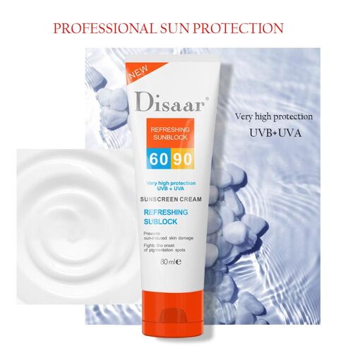 Crème Solaire Spf 60/90 Pour Le Visage, Protège Du Soleil, Anti-Âge, Hydratant, Anti-Âge, Pour La Peau, G4m3 