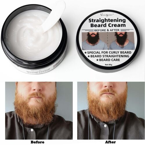 Crème Professionnelle Pour Barbe Pour Hommes, Cire Pour Moustache, Style Naturel, Huile, Revitalisant, Soin, K2n0 