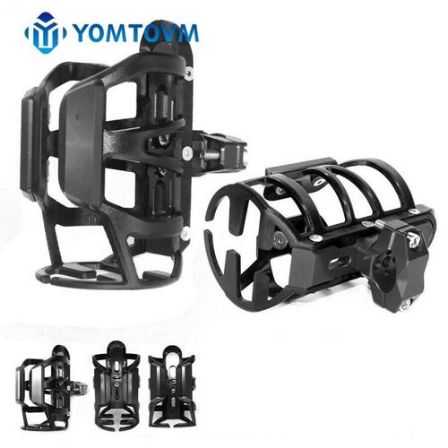Porte-Gobelet De Boisson En Alliage D'aluminium Noir, Accessoires Pour Moto Cnc