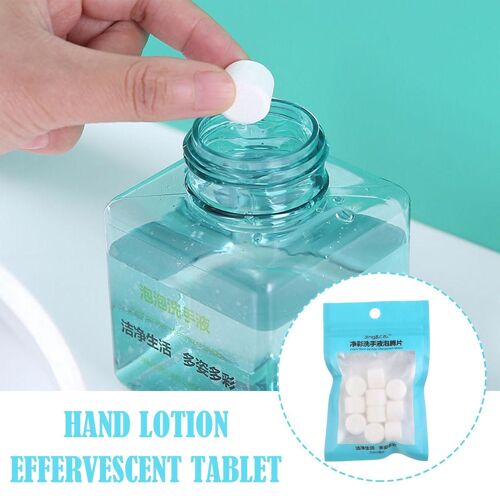 Comprimés De Savon Jetable Pour Les Mains, 10 Pièces/Boîte, Papier Effervescent, Pour Le Nettoyage De L'eau, Pour Les Flocons De Lavage, J2m6 