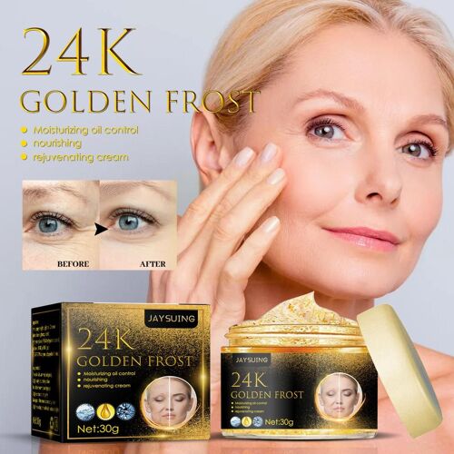 Crème Anti-Âge En Or 24k, Produit De Soin Pour Le Visage, Raffermissant, Anti-Âge, Éclaircissant, Estompe La Peau, Fc6v3 