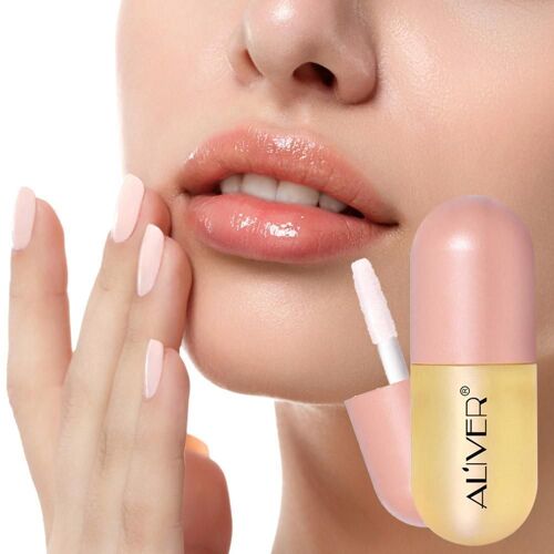 Huile Réparatrice Pour Lèvres Pulpeuses, Volume Instantané De Jour Et De Nuit, Hydratant, Réduit Les Ridules, Sérum, Cosmétique, Sexy, Gloss, Maquillage 