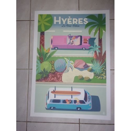 Affiche Hyères