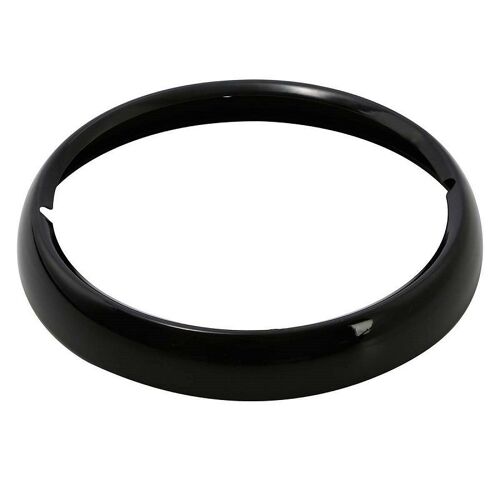 Anneau De Garniture De Phares De Moto De 7 Pouces, Noir Chromé, Accessoires De Boîtier De Phare Rond Adapté Pour Harley Davidson Touring Road King