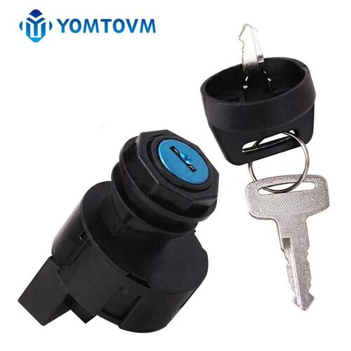 Commutateur D'allumage De Moto Clé Pour Polaris Ranger 400 425 500 570 700 800 900 1000 D'exp D'équipage Moto Accessoires