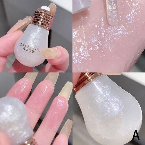 Petite Ampoule De Brillant À Lèvres, Huile De Fruit, Mini Brillant, Baume, Gelée, Teinte Hydratante, Couleur Huile, Pour Lèvres, H5y4 