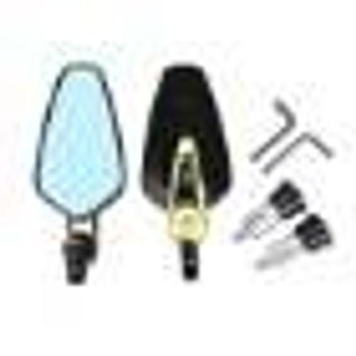 Rétroviseurs Latéraux En Aluminium Avec Bout De Barre De Poignée De Moto, 7/8 Pouces, Accessoires Pour Yamaha Yzf R6 R1 Fz07 Fz09, 4 Couleurs