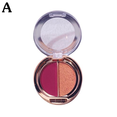 Palette De Fards À Paupières 2 En 1, Très Pigmentée, Lisse, Mate, Pour Les Yeux, Facile À Scintiller, Mélange De Cosmétiques, Ombre De Maquillage, R1s4 
