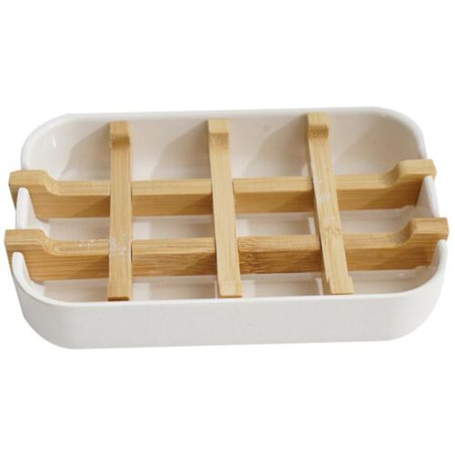 Porte-savon en bambou auto-drainant, vaisselle à savon, salle de bains, cuisine, baignoire Bar évier, offre spéciale, nouveauté 2021
