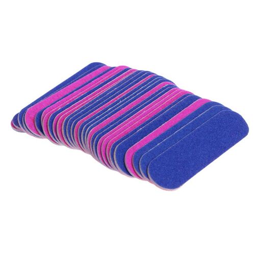 Limes De Ponçage Et De Polissage Pour Les Ongles, Accessoire De Manucure, 2 Faces, 100 Pièces, 667d 