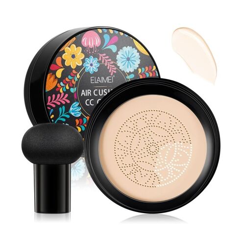 Crème Cc Champignon Pour Fond De Teint, Maquillage Bb Crème Hydratant, Contrôle D'huile Durable, Correcteur Hydratant 