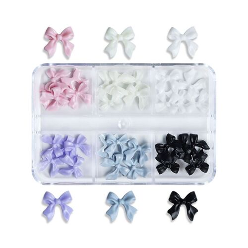 30 Noeud Papillon En Résine Pour Décoration Des Ongles, 3d, Ornements, Breloques, Bijoux Artisanaux Diy 