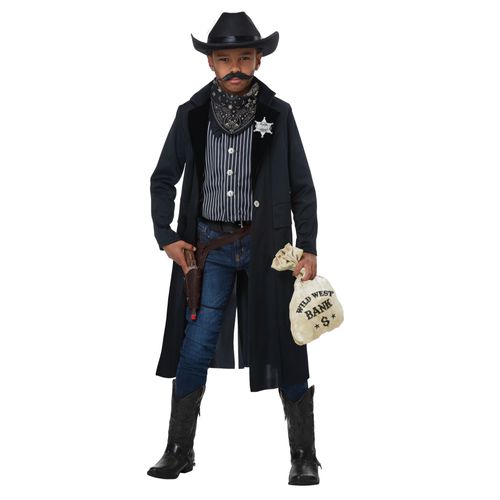 Déguisement Shérif Enfant - Taille: M 8 - 10 Ans (140 Cm)
