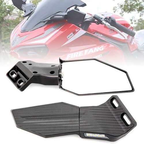 Rétroviseurs De Moto Modifiés, Rétroviseurs Latéraux Rotatifs Réglables, Miroir À Ailes Pivotantes Pour Nmax155 400 E8bc