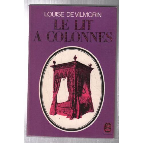 Le Lit À Colonnes