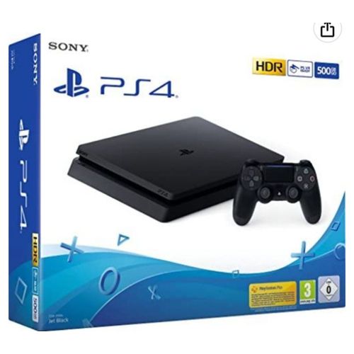 Console Sony PlayStation 4 Slim 500 Go Noire