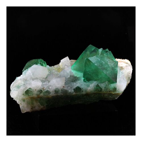 Fluorite + Quartz. 785.0 Ct. Riemvasmaak, Northern Cape, Afrique Du Sud..