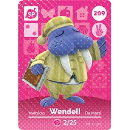 Carte Amiibo Série 3 N°209 Morsicus